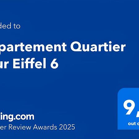 Appartement Quartier Tour Eiffel 6 Free Netflix Paryż Zewnętrze zdjęcie