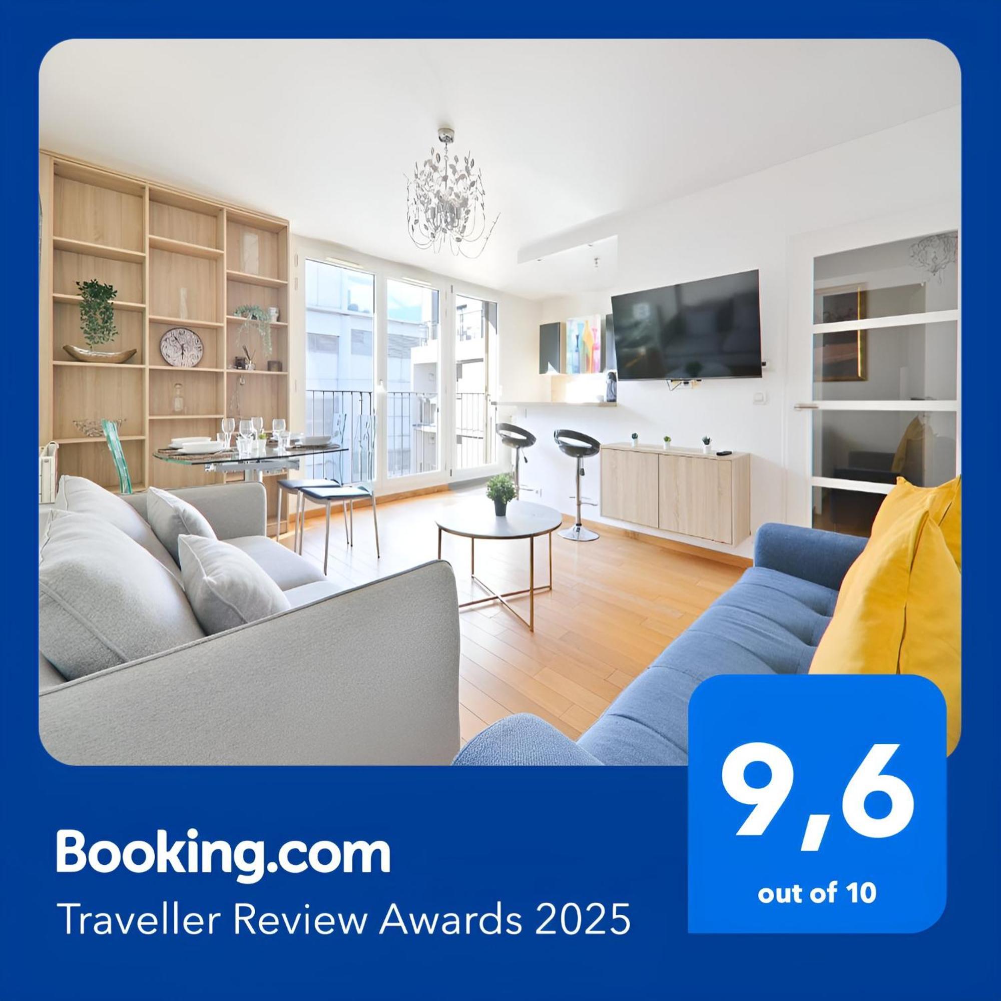 Appartement Quartier Tour Eiffel 6 Free Netflix Paryż Zewnętrze zdjęcie